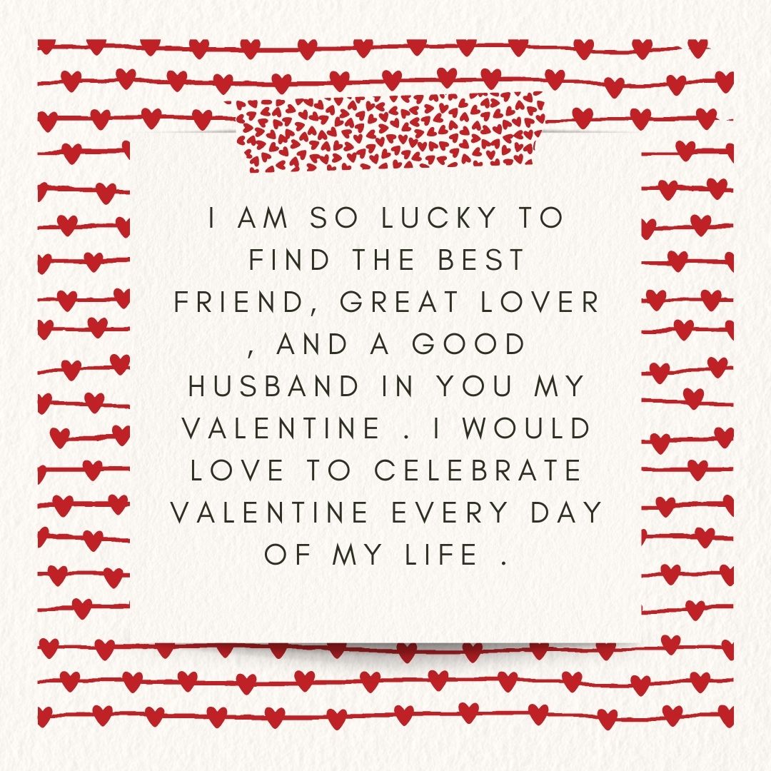 valentine day quotes for husband 