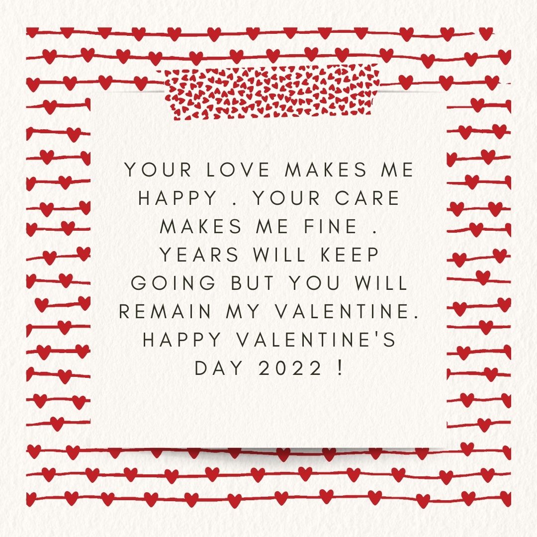 Valentine's day messages for Husband 