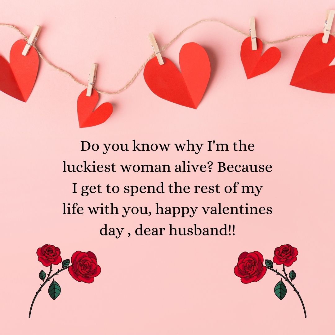 Romantic messages for husband 