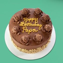 Delicious Chocolate Bday Cake For Daddy